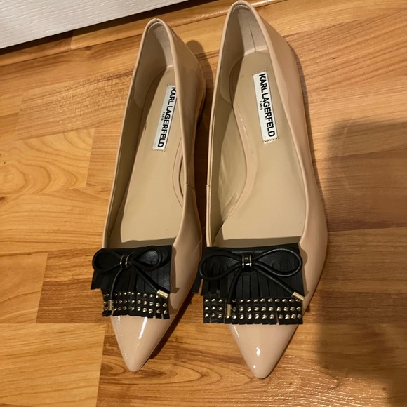ADORABLE Karl Lagerfeld Flats - NWOT - Picture 3 of 5